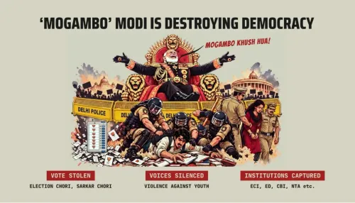 Rahul Gandhi Targets Modi, Shah, Bhagwat, Doval, Gyanesh Over Democracy