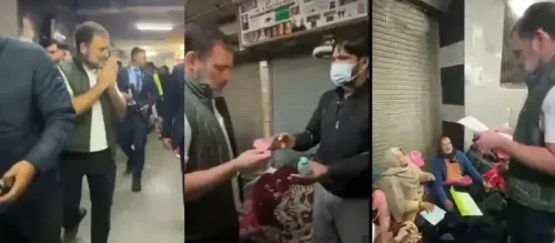 Rahul Gandhi Visits AIIMS Delhi, Critiques Insensitive Treatment of Patients