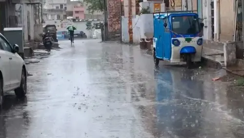 Rajasthan's Weather Transformation: Rain and Hail Provide Relief from Heat