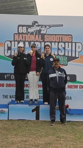 Did Raiza Dhillon Dominate Women’s Skeet Titles on the Opening Day of the 68th National Shooting Championship Finals?