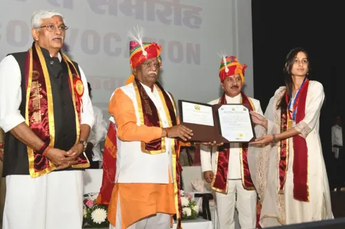 Rajasthan Governor Advocates for 'Jai Jawan, Jai Kisan, Jai Vigyan, and Jai Anusandhan' at Convocation