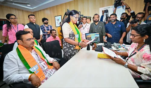 Rajasthan Chief Minister Bhajan Lal Sharma Visits Thiruvananthapuram for BJP Candidate Nominations
