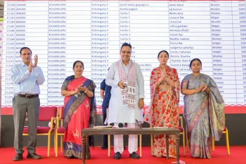 Rajasthan Chief Minister Allocates Rs 1,000 to 1.22 Lakh Anganwadi Workers for Uniforms