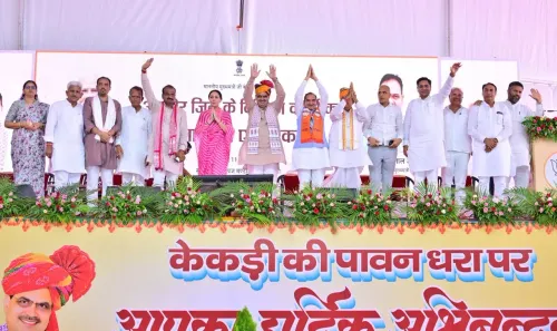 Rajasthan CM Bhajan Lal Sharma launches ₹880 crore projects in Kekri, Ajmer