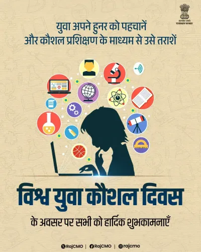 Rajasthan CMO calls for youth skill training on World Youth Skills Day