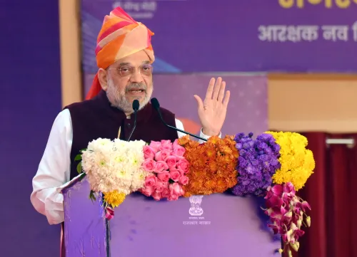क्या राजस्थान में गृह मंत्री अमित शाह ने 8,000 पुलिसकर्मियों को नियुक्ति पत्र सौंपे?