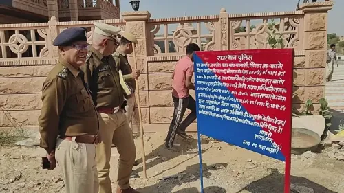 Rajasthan Police Target Drug Smuggler's Illegal Assets