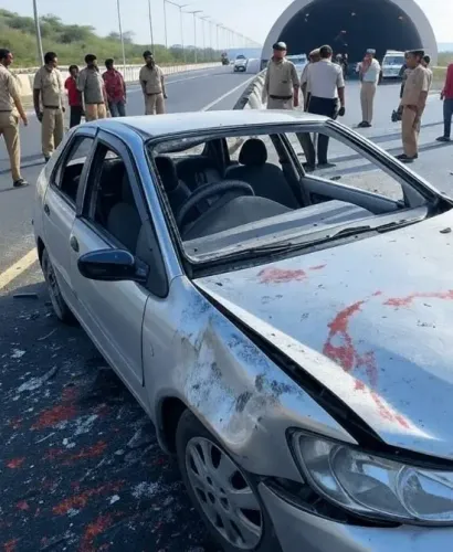 क्या राजस्थान की भाजपा विधायक दीप्ति माहेश्वरी की गाड़ी दुर्घटनाग्रस्त हुई?