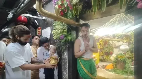 आरसीबी कप्तान रजत पाटीदार ने सावन के पहले दिन उज्जैन में महाकाल के दर्शन किए, परिवार संग की पूजा