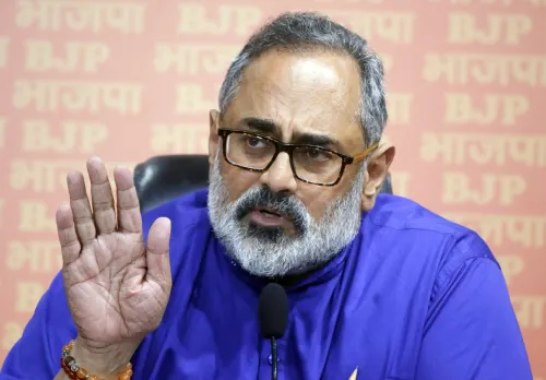 Rajeev Chandrasekhar Critiques Congress's Sycophantic Culture