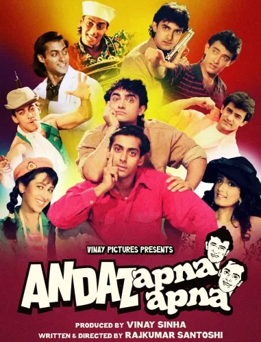 Rajkumar Santoshi 'restored and remastered' entire 'Andaz Apna Apna' for April re-release