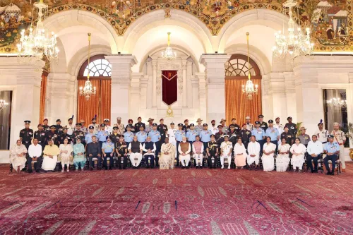 Rajnath Singh Attends Defence Investiture Ceremony 2026 Phase-1