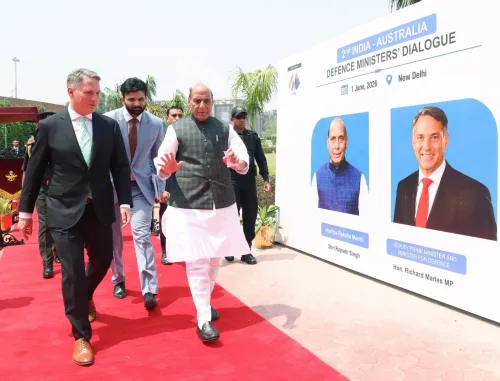 Rajnath Singh, Richard Marles hold second India-Australia Defence Dialogue in New Delhi