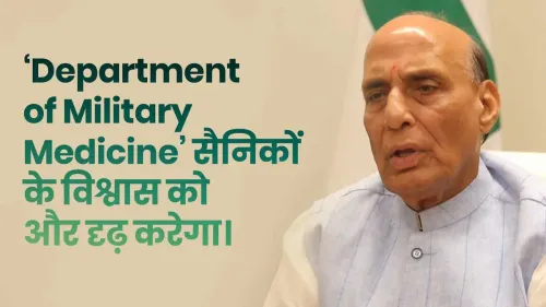 Rajnath Singh backs new Military Medicine dept in Lucknow