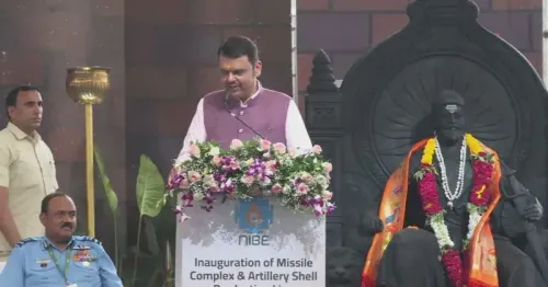 Rajnath Singh, CM Fadnavis inaugurate missile complex & shell line at Shirdi