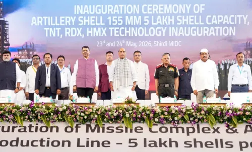 Rajnath Singh, CM Fadnavis Launch Missile Complex & Suryastra in Shirdi