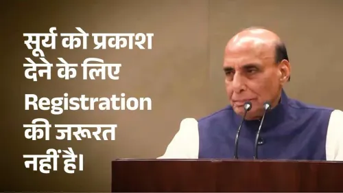 Rajnath Singh defends RSS, calls it a 'Civilisational Force'