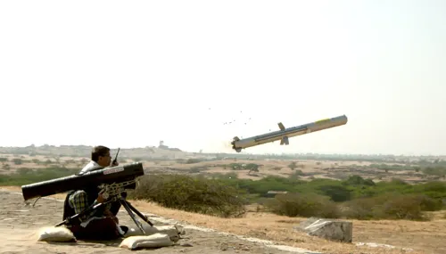 Did Rajnath Singh Praise DRDO for the Successful Flight Test of a New Anti-Tank Missile?
