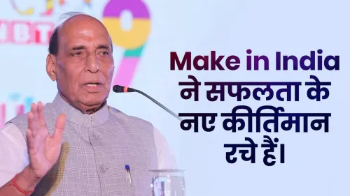 Rajnath Singh hails Make in India milestones in defence, semiconductors