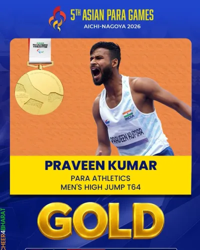 Rajnath Singh hails Praveen Kumar's Asian Para Games gold