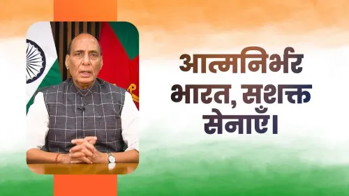 Rajnath Singh: India arming forces with homegrown warships, jets, missiles