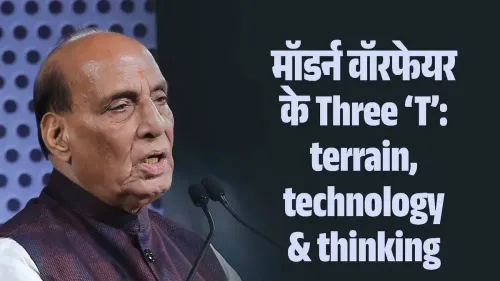 Rajnath Singh: Terrain, Tech & Thinking Drive Modern War
