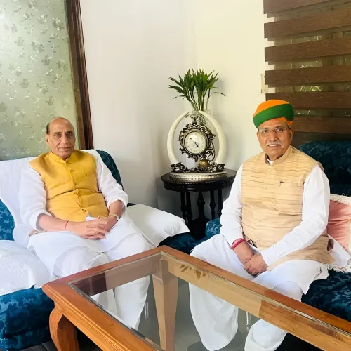 Rajnath Singh Thanks Well-Wishers in Brief X Post