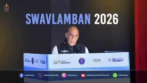 Rajnath Singh to attend Swavlamban 2026 Navy innovation summit