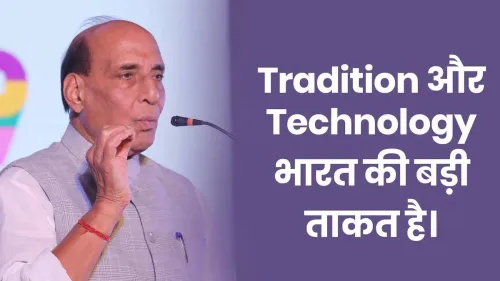 Rajnath Singh: Tradition and Technology are India's Greatest Strength