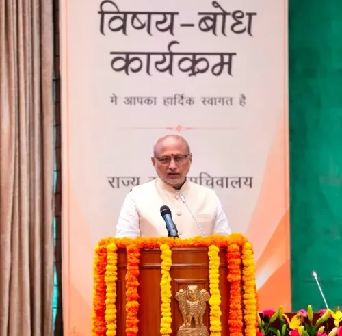 राज्यसभा सभापति सी.पी. राधाकृष्णन ने 'प्रारंभ' कार्यक्रम में 67 नए सांसदों को दिखाई संसदीय राह