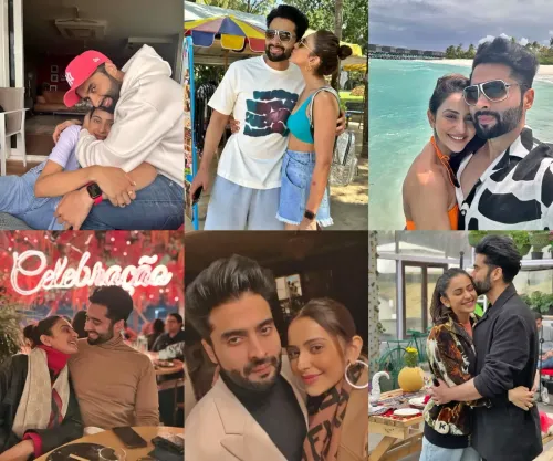 Rakul Preet Celebrates Husband Jackky Bhagnani as Her Ultimate Christmas Present from Santa