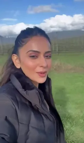 Did Rakul Preet Singh Find Her Inner Singer While Shooting in Nature?