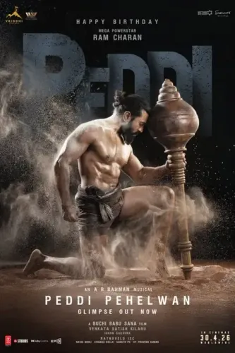 Ram Charan Dazzles as a Wrestler in 'Peddi Pehelwan Glimpse'