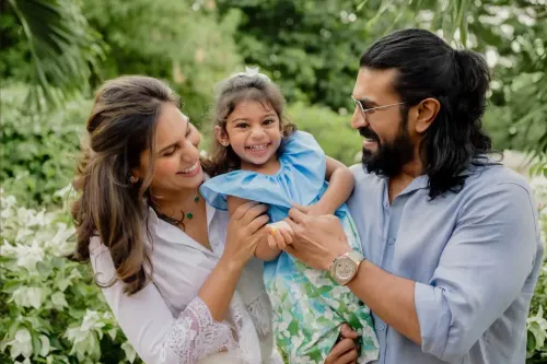 Ram Charan & Upasana unveil Klin Kaara's face on her 3rd birthday