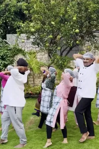 Ram Charan's daughter Klin Kaara steals the show in Peddi celebration video