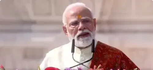 How did PM Modi fulfill his promise about Ram Mandir?
