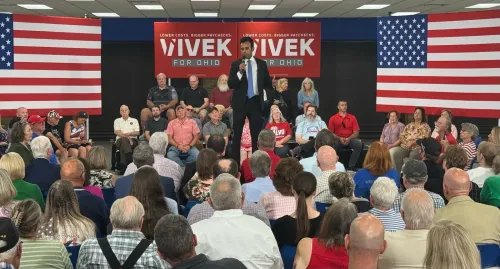 Ramaswamy Champions Trades Education at Ohio Town Hall