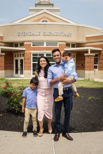 Ramaswamy revisits Ohio public school where he began 1st grade