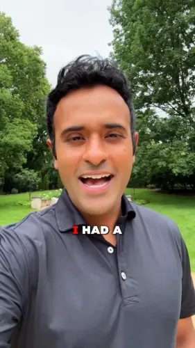 Ramaswamy Shares Father's Day Reflections on Family