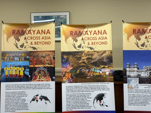 What Impact Does the Ramayana Exhibition Have on Maryland Lawmakers?