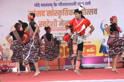 रांची के ऑड्रे हाउस में तीन दिवसीय सांसद सांस्कृतिक महोत्सव सह स्वदेशी मेला 2026 शुरू, 125 स्टॉल और निशुल्क प्रवेश