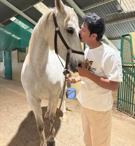 Randeep Hooda Shares Heartfelt Moments with His Horses Hope and Veer