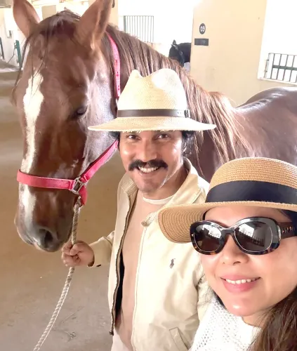 Is Randeep Hooda and Lin Laishram Celebrating Christmas in Nature?