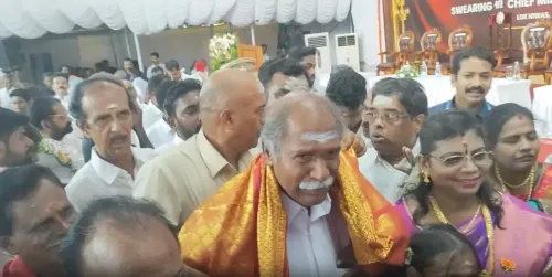 N. Rangasamy sworn in as Puducherry CM for record 5th time