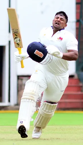 How Did Sarfaraz and Siddhesh Propel Mumbai Ahead Against Hyderabad?