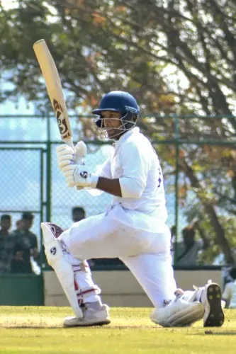 Ranji Trophy Final: Mayank Agarwal's Resolute 130* Propels Karnataka to 220/5 Against J&K on Day 3