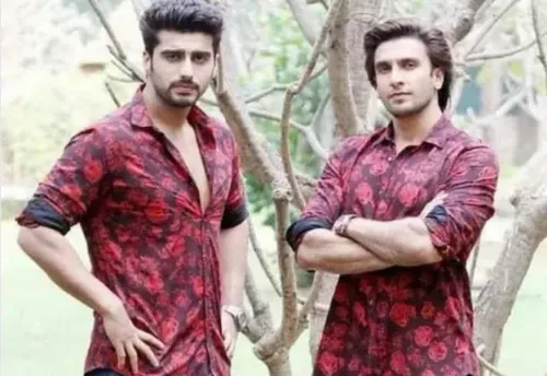 Ranveer Singh, Arjun Kapoor bring 'Gunday' bromance back at Anshula Kapoor's reception