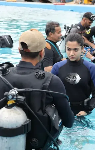 Rashmika Mandanna's 'Mysaa' underwater fight: 20 hours, no stunt double