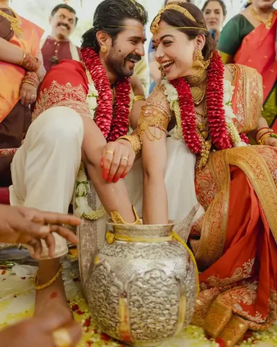 Rashmika Mandanna Celebrates Her Marriage to Vijay Deverakonda