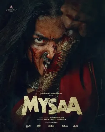Rashmika Mandanna wraps Kerala schedule for action thriller 'Mysaa'